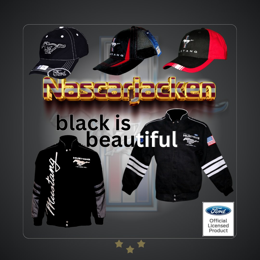 Black is beautiful - Nascarjacken
